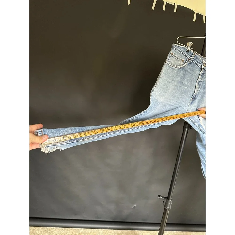 Levi's 505‎ Men Jeans 36/32 Vintage 2000's Distressed *Flaws Red Tab